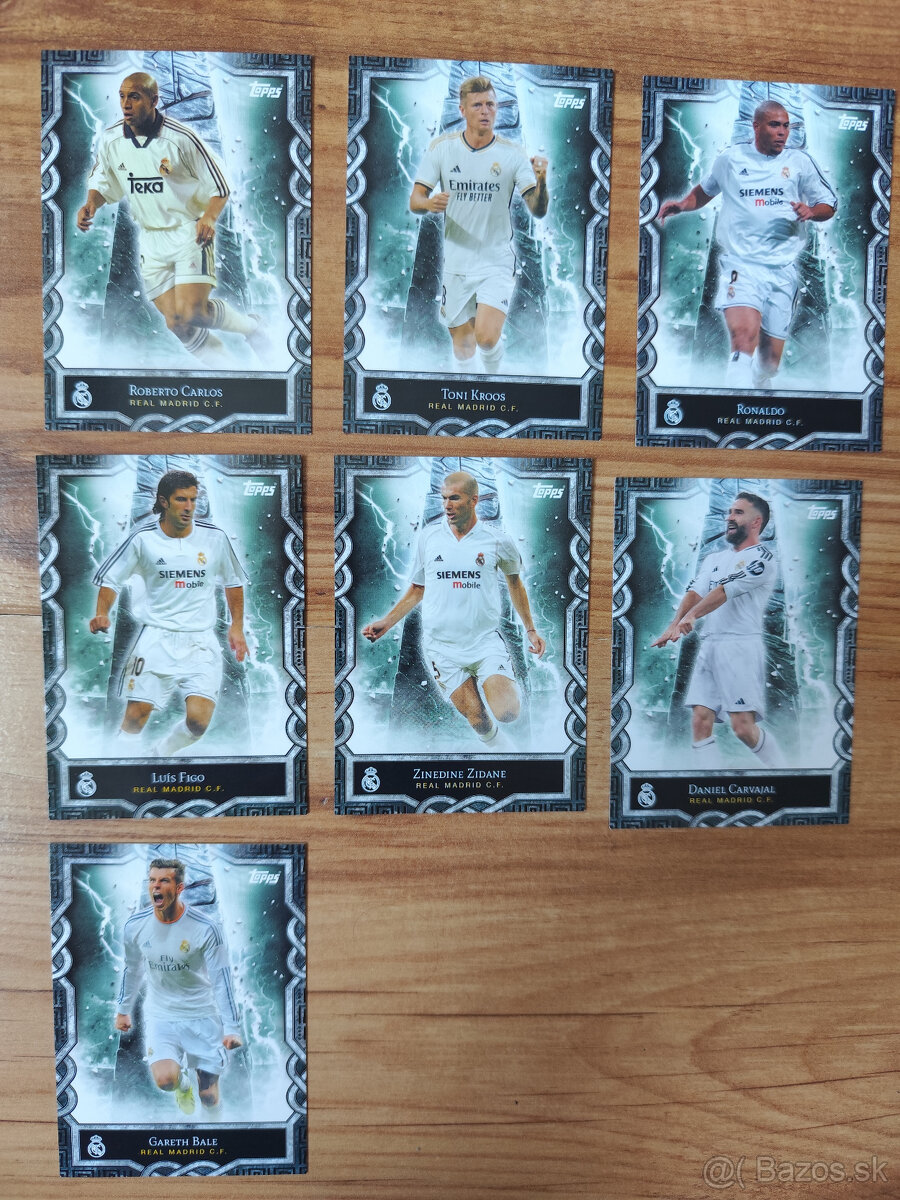 Futbalové kartičky Real Madrid 2024/25 - Fan Set