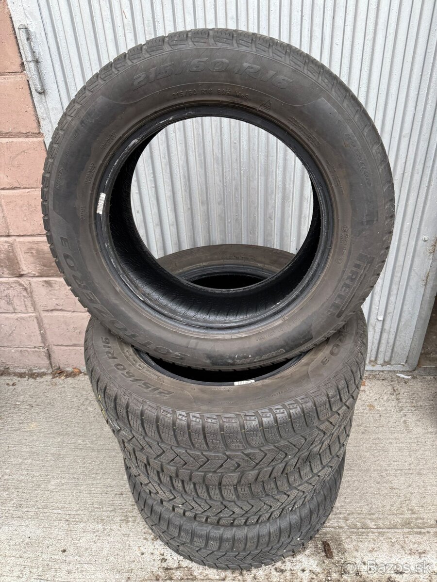 Zimne pneumatiky PIRELLI 215/60 R16