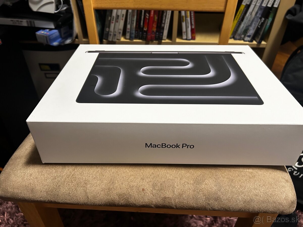 MacBook Pro 14” M3 PRO SK 2023 Space black (Vesmírne čierny)