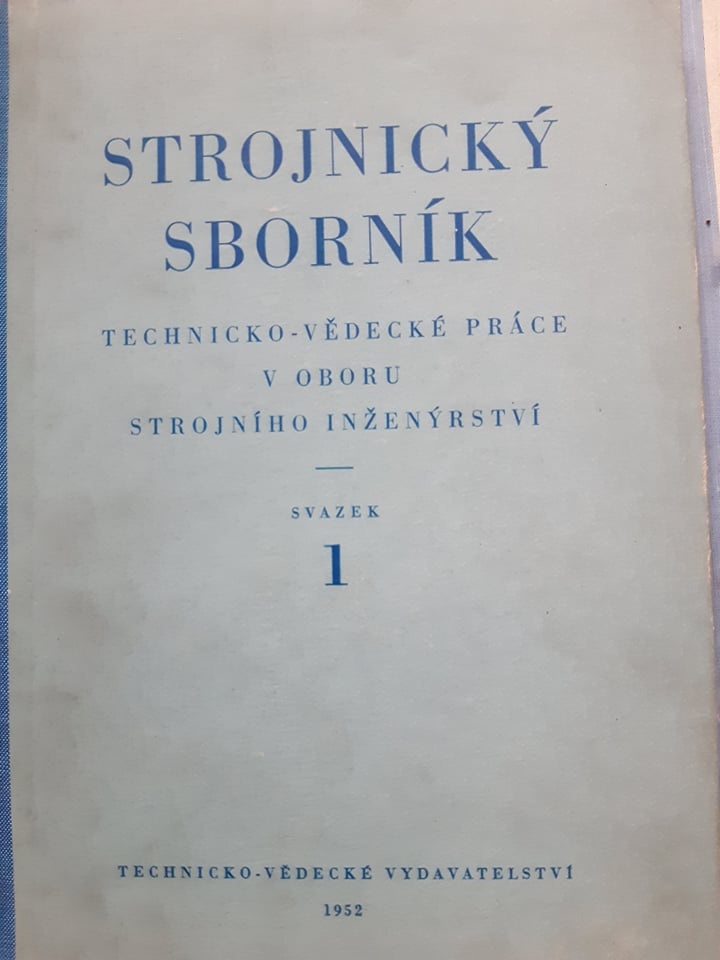 Strojnický sborník 1952