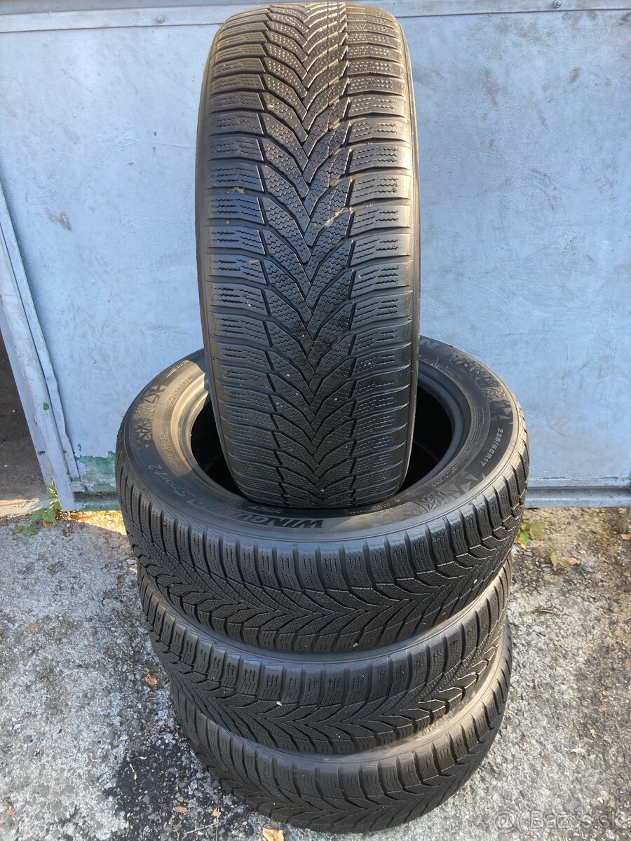 Zimné pneu 225/55R17 viem aj prezuť