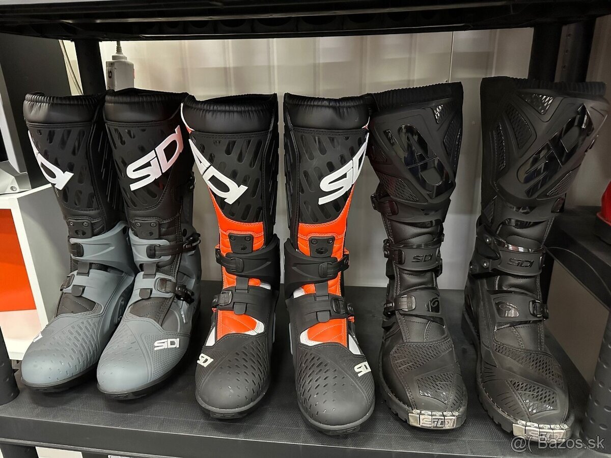 Čižmy SIDI, ALPINESTARS, THOR, MOOSE