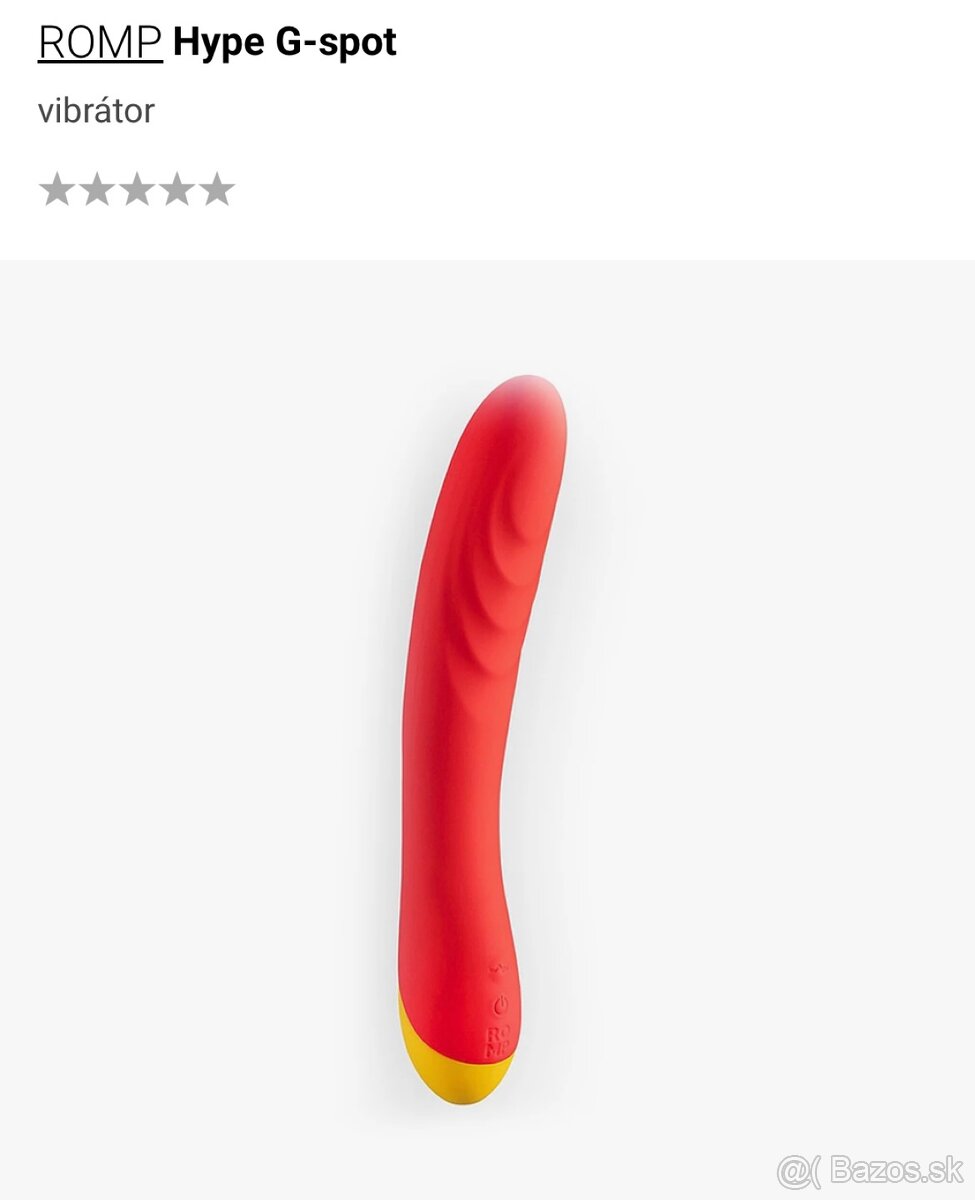 Vibrator Romp Hype G spot