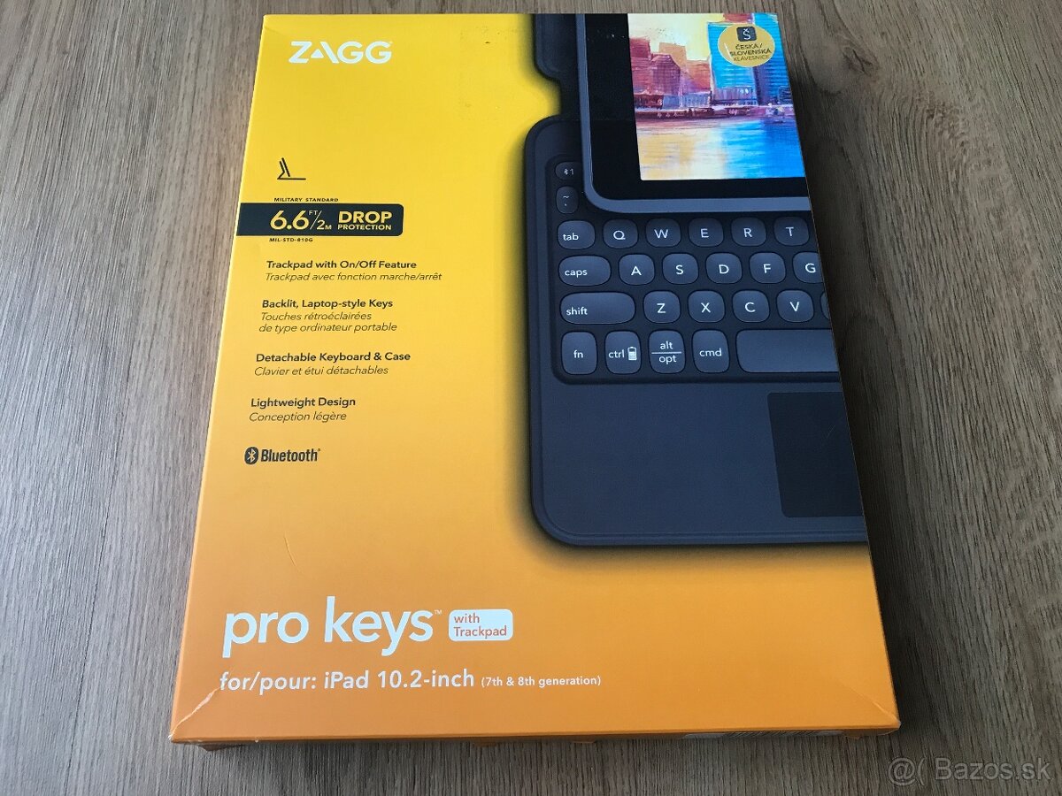 Zagg Pro Keys klavesnica pre iPad - NOVY