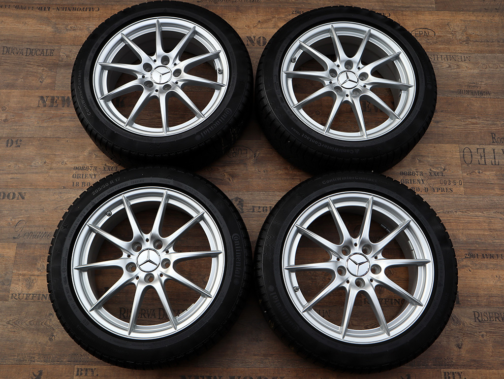 17" Alu kola = 5x112 = MERCEDES A + B + CLA ZIMNÍ