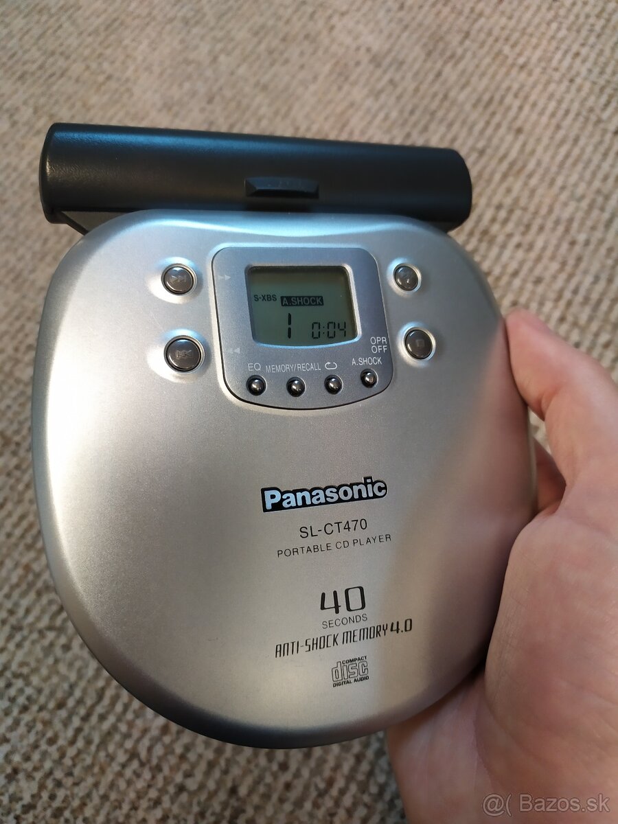 Prenosný CD prehrávač (Walkman) PANASONIC SL-CT470