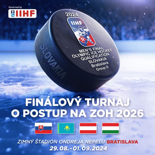 Hokejové vstupenky-Kvalifikácia ZOH 2026, SLOVENSKO-MAĎARSKO