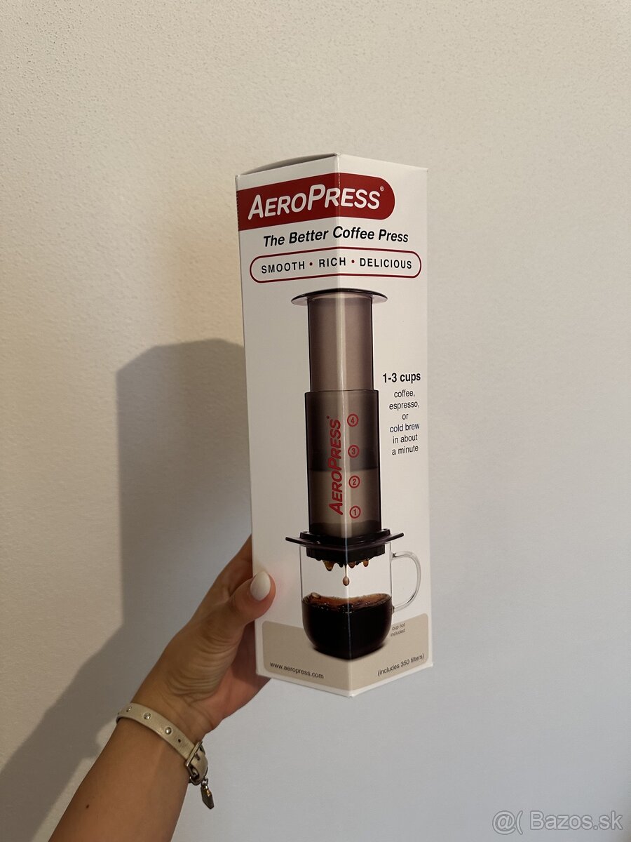 Originálny kávovar AeroPress, čisto nový