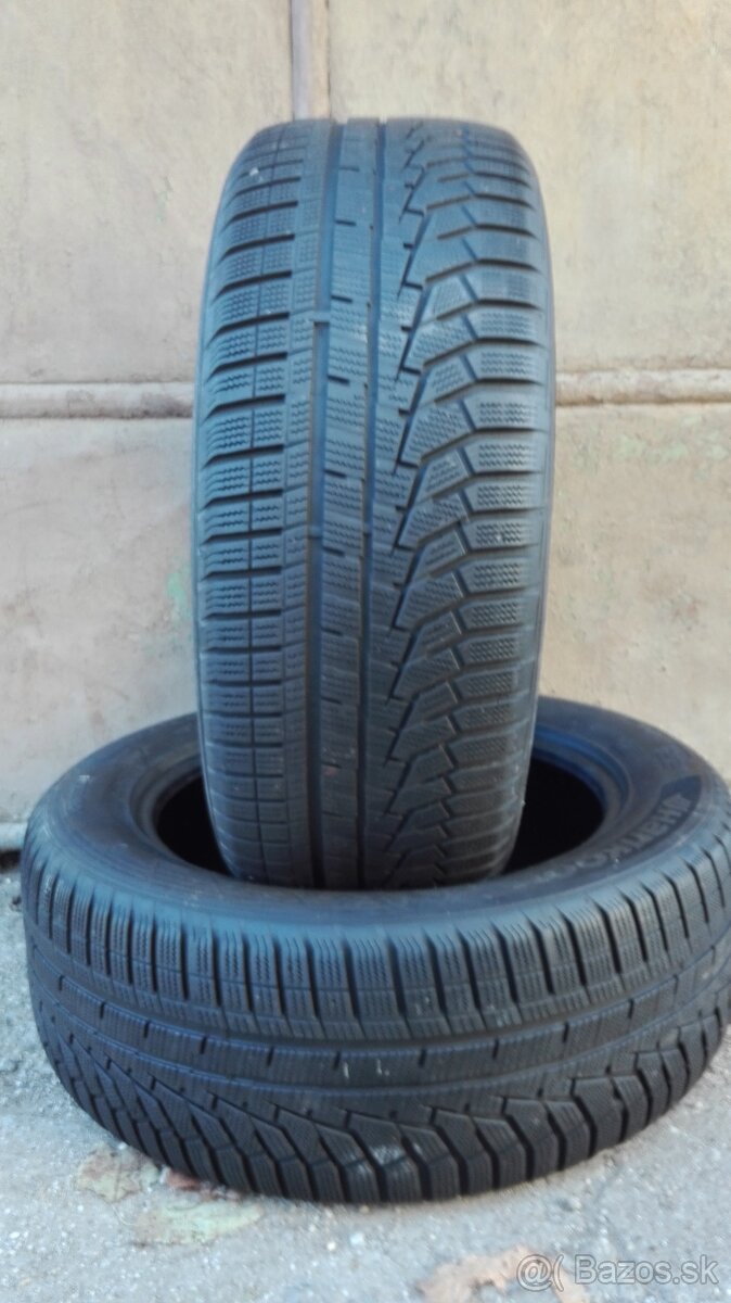 Predám 2-Zimné pneumatiky Hankook winterice 255/55 R19