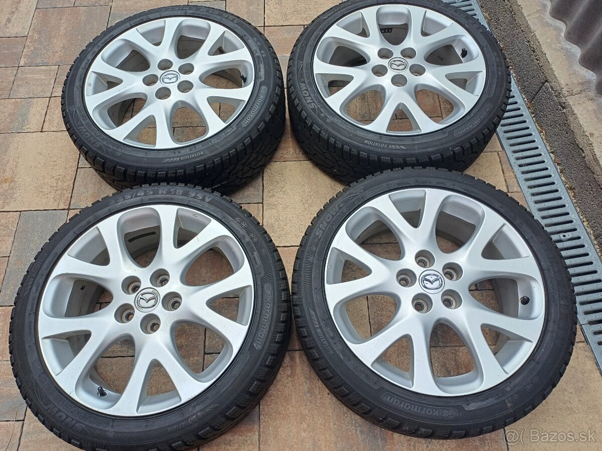 org.hlinikové disky Mazda 6/Sw---71/2Jx18-ET-60--5x114,3