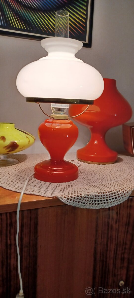 Retro lampy, lustre