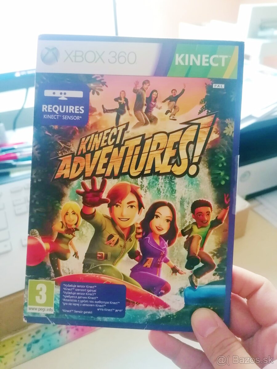 Kinect Adventures xbox360 nové, nerozbalené