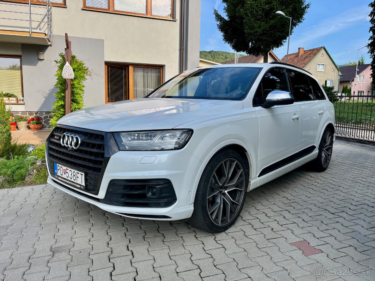 Audi SQ7 4.0tdi 320kw-tiptronic-1.maj.- kup. SR odpočet DPH