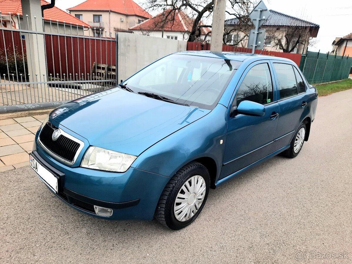 Škoda Fabia Sedan 1,4MPI 50KW ATRACTIVE 2004