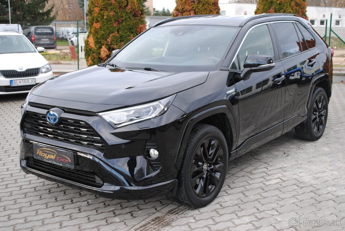 Toyota RAV4 2.5 HYBRID-CVT 4X4⭐Black Edition⭐ODPOČET DPH⭐