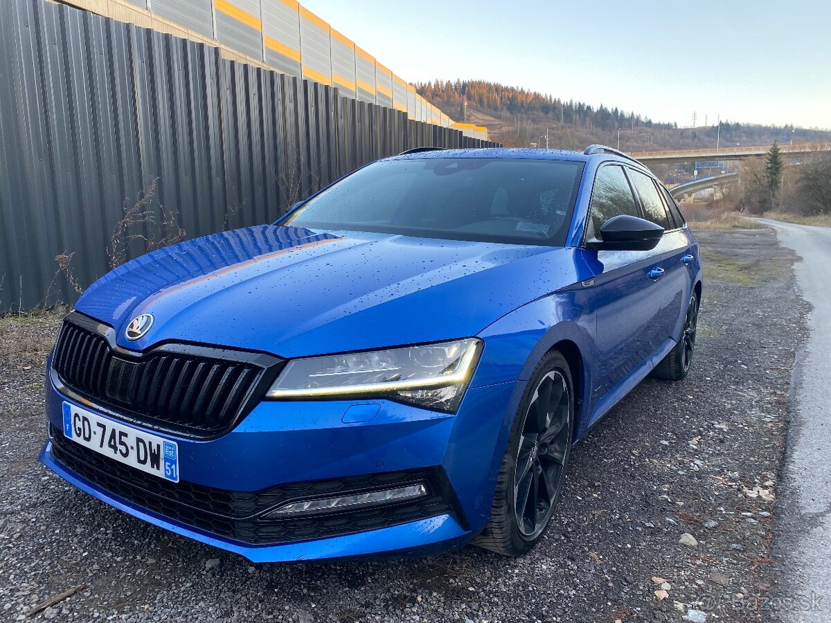 Škoda Superb Combi Sportline 2021 Blue 2.0Tdi 110kw