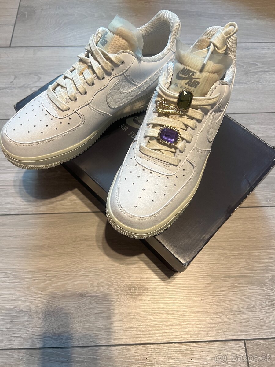 Nike air force 1 low prm Jewels white