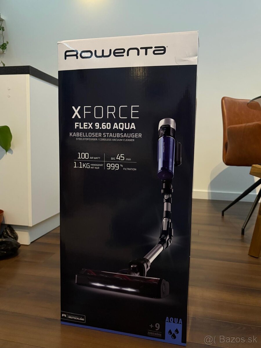 Vysavac - Rowenta X-FORCE FLEX 9.60 Auto Allergy AQUA 4v1