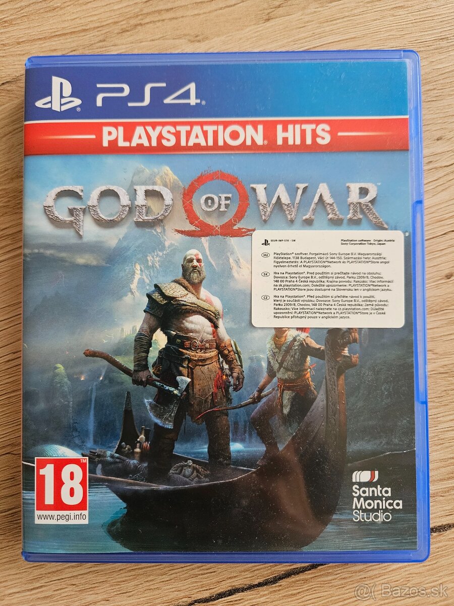 Predám God of War PS4, PS5