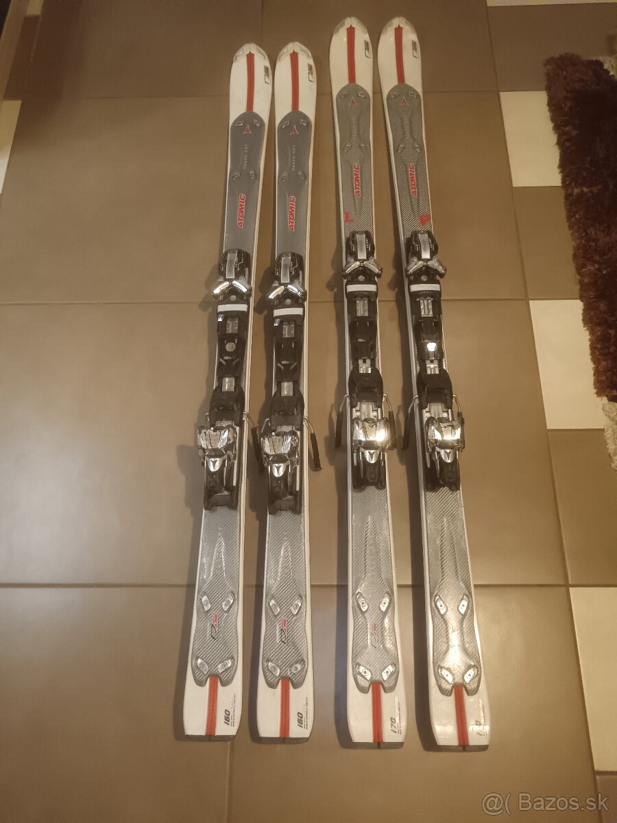 Predám lyže Atomic D2 Varoi Cut 160cm a170 cm