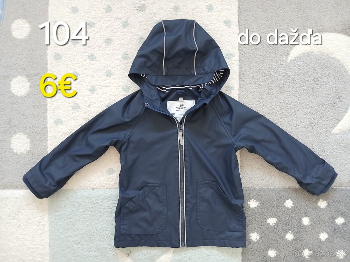 Chlapcenska bunda do dazda 104