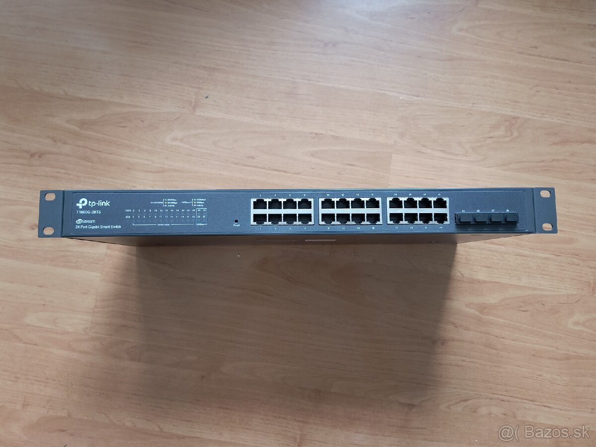 Switch 24+4 portov TP-Link JetStream T1600G-28TS Omada