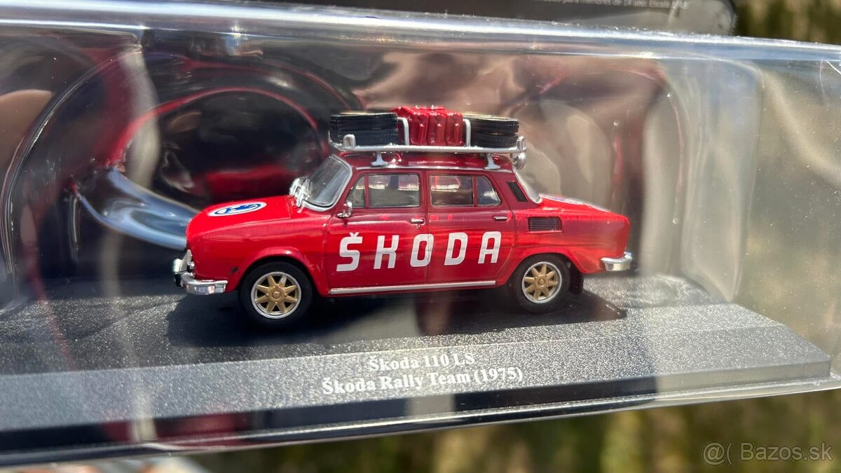 Škoda 110 LS - Škoda Rally Team (1975) 1:43 Altaya