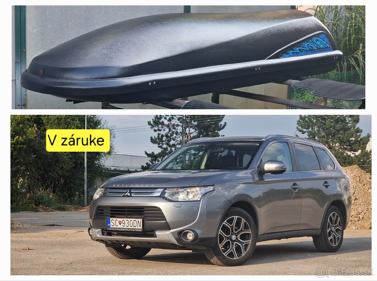 Mitsubishi Outlander 2.2D 4x4/1. Majiteľ/4x4/Automat/7 miest