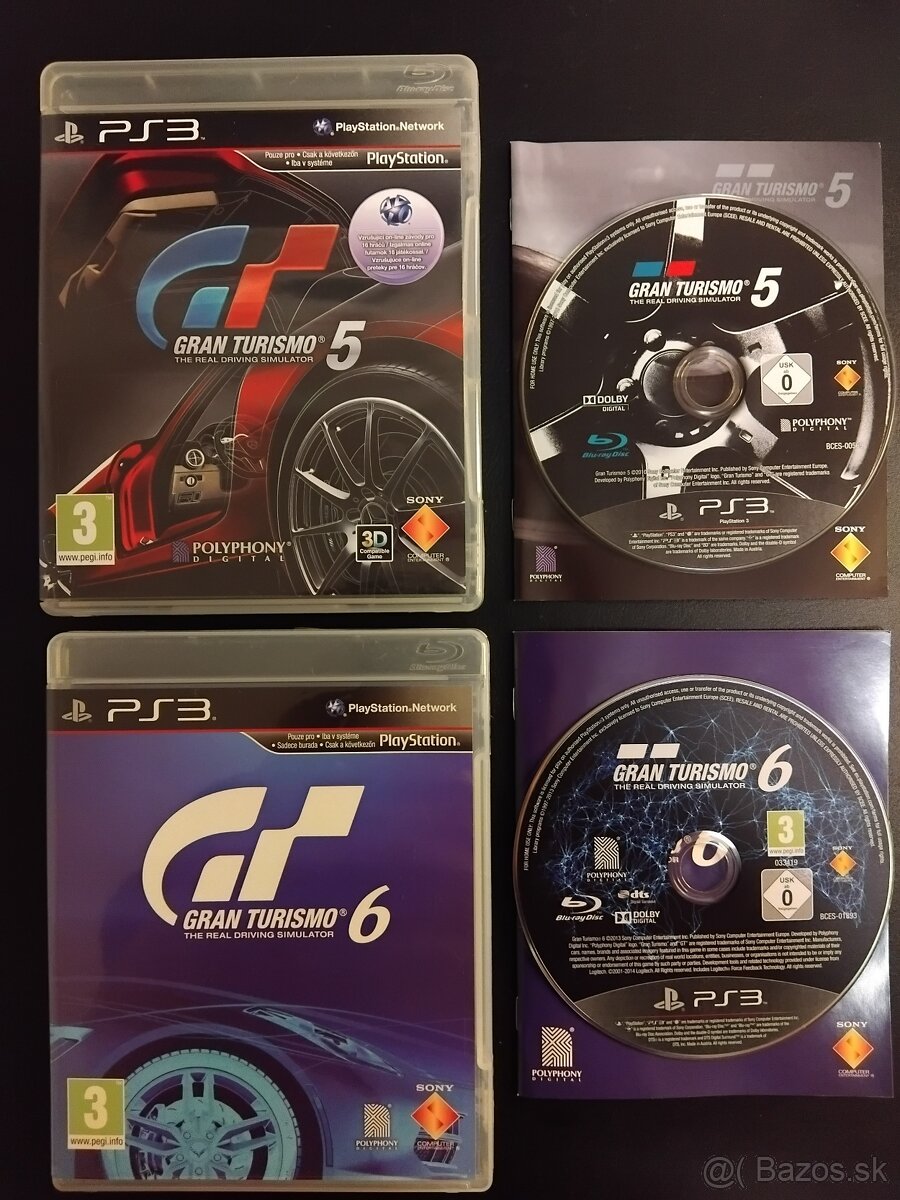 Gran Turismo 5 + Gran Turismo 6 - PS3