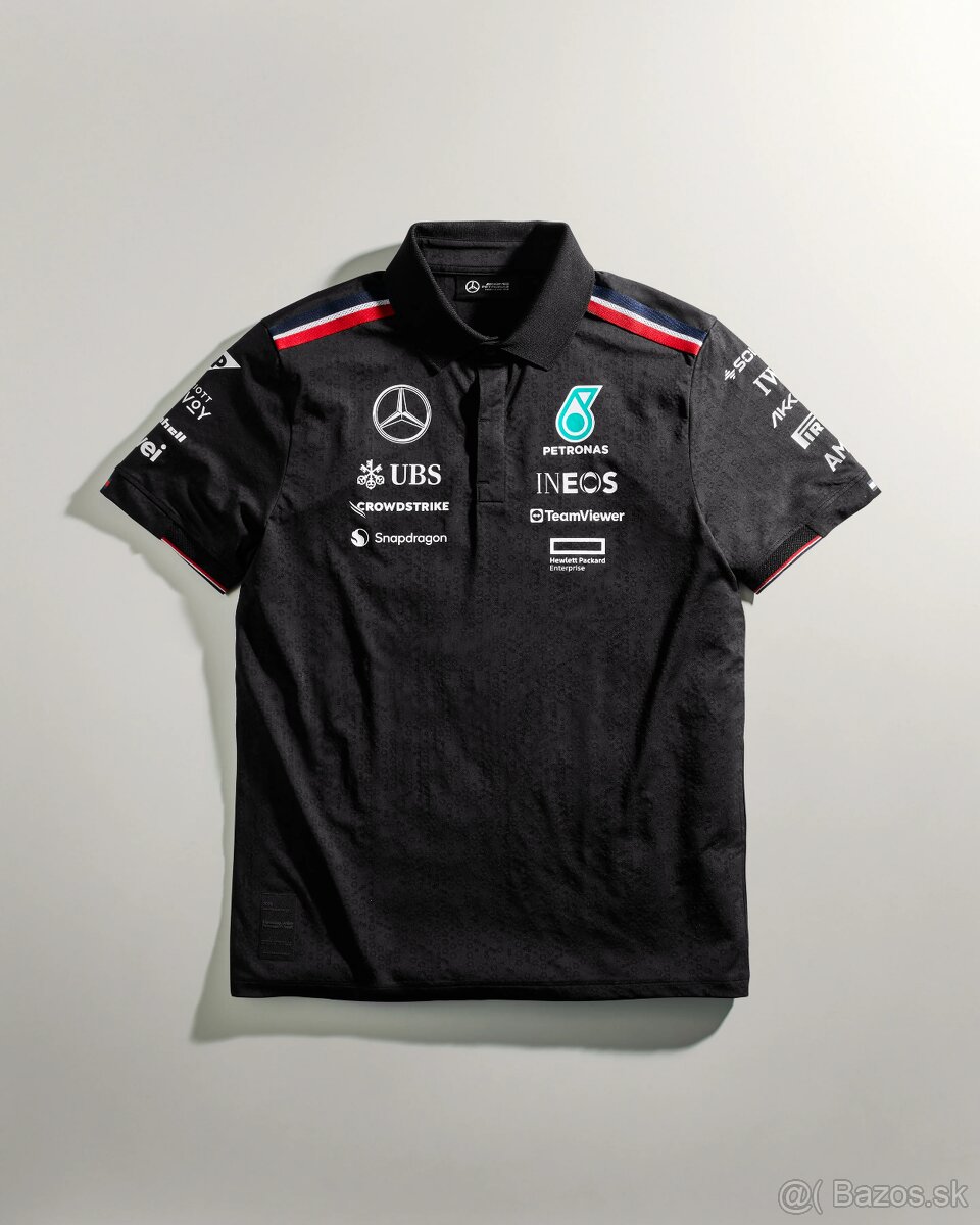 F1 Mercedes polokošele, Biela a Čierna