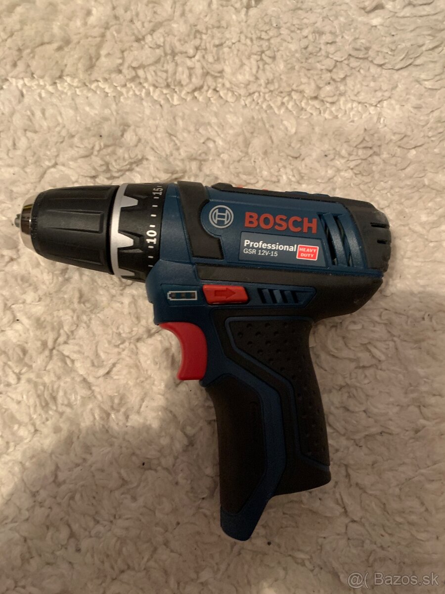 Bosch Professional GSR 12V-15 aku vŕtací skrutkovač