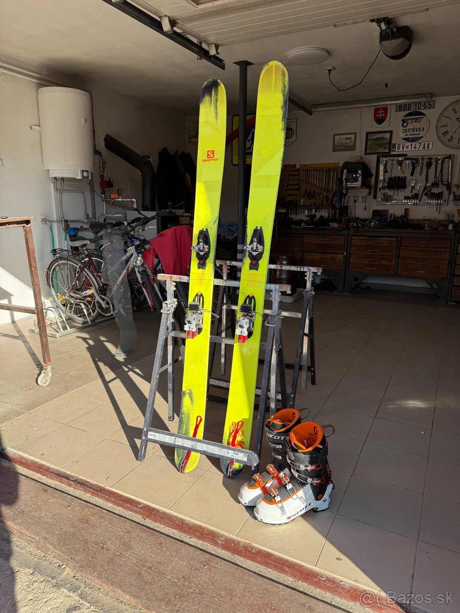 Skialp set SALOMON 184cm