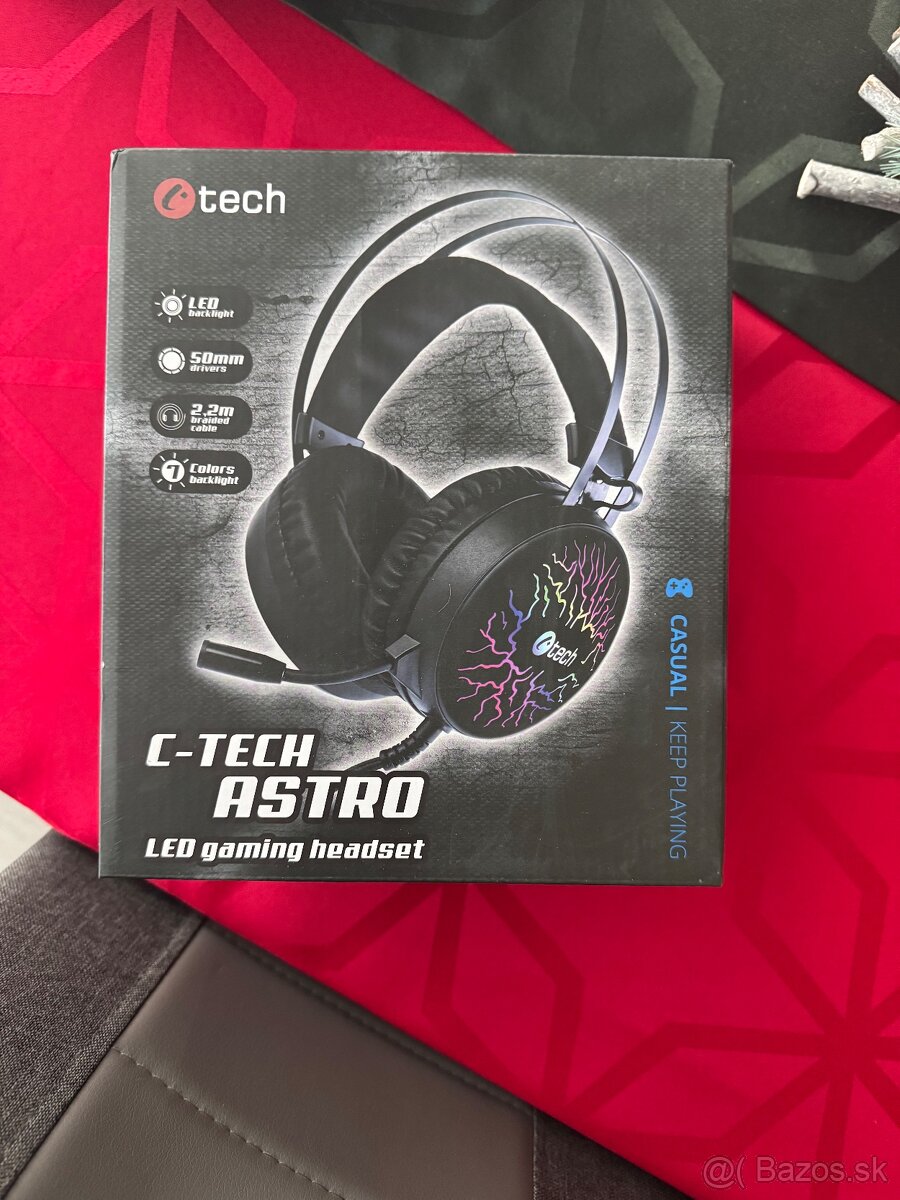 Herné slúchadlá Headset C-Tech Astro