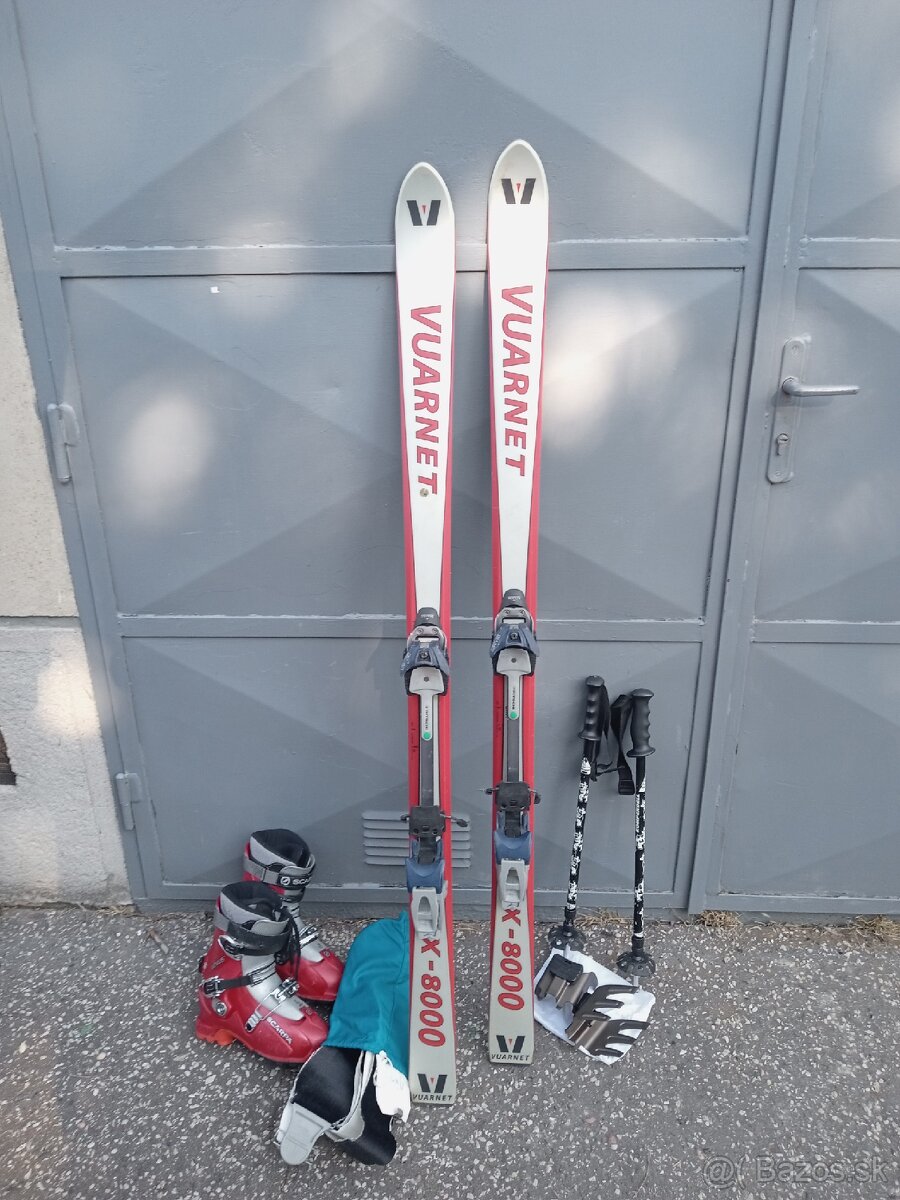 Super kompletný skialp set 160 cm