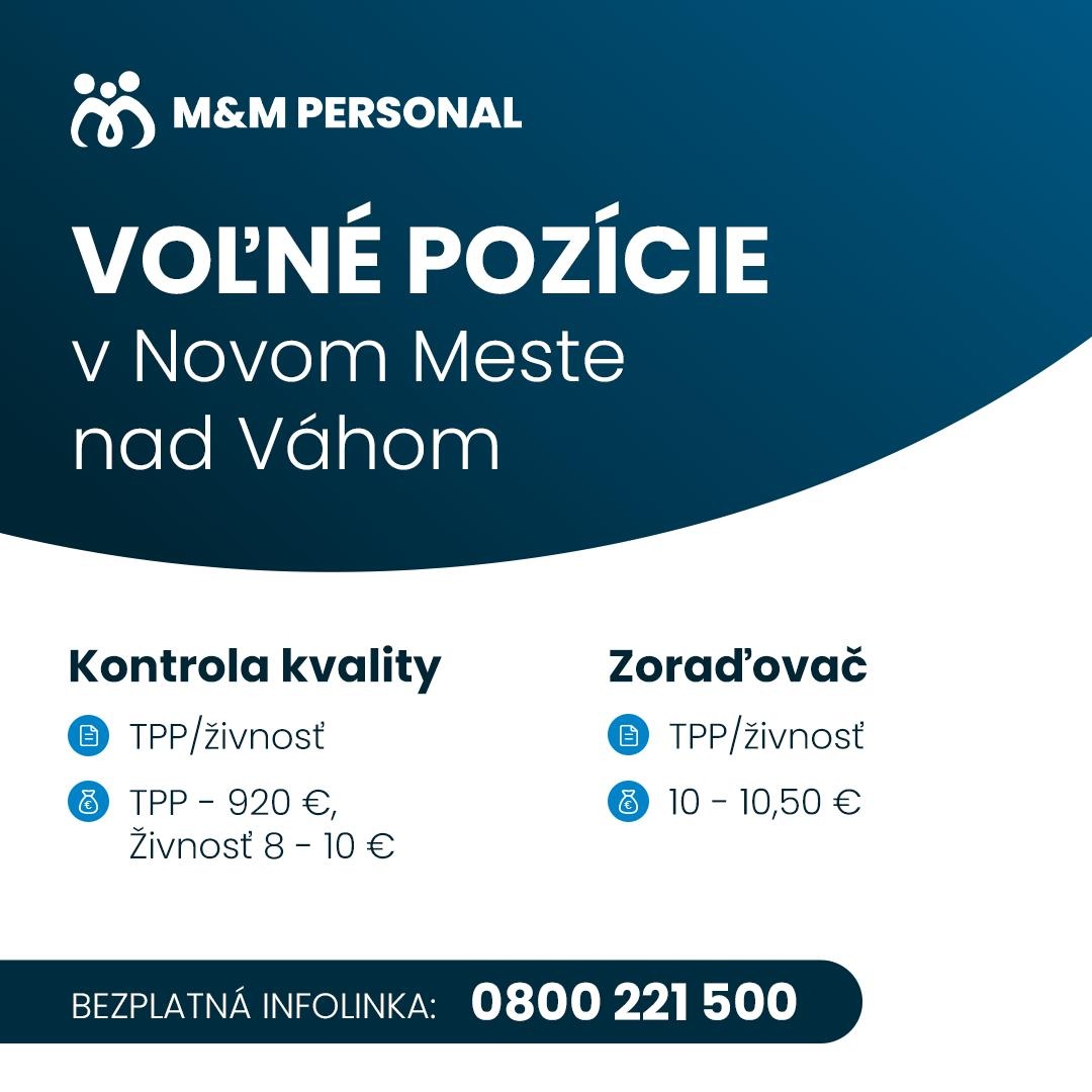 Kontrola kvality Nové Mesto nad Váhom