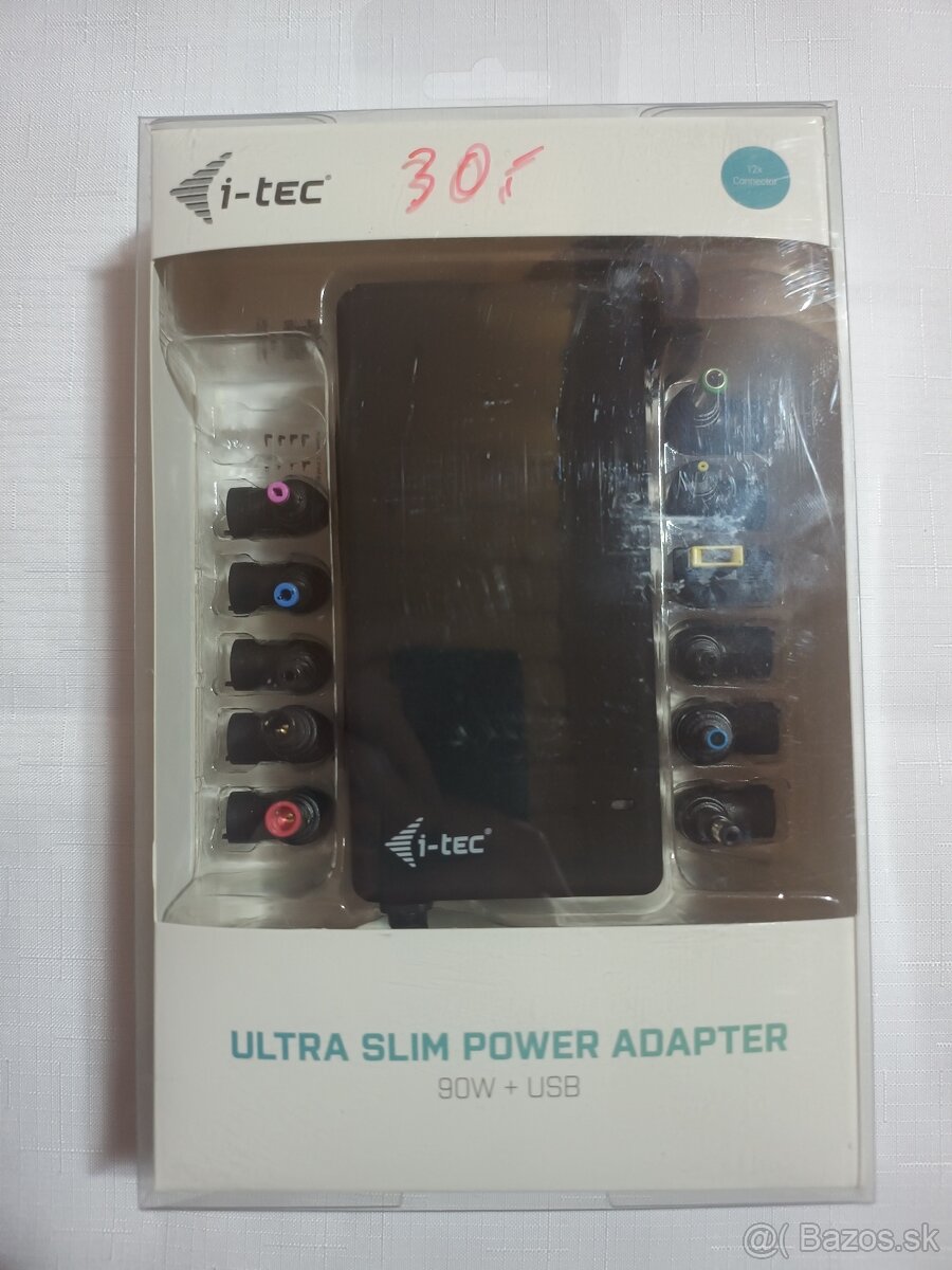 i-Tec 90W+ USB, univerzálny napájací adaptér