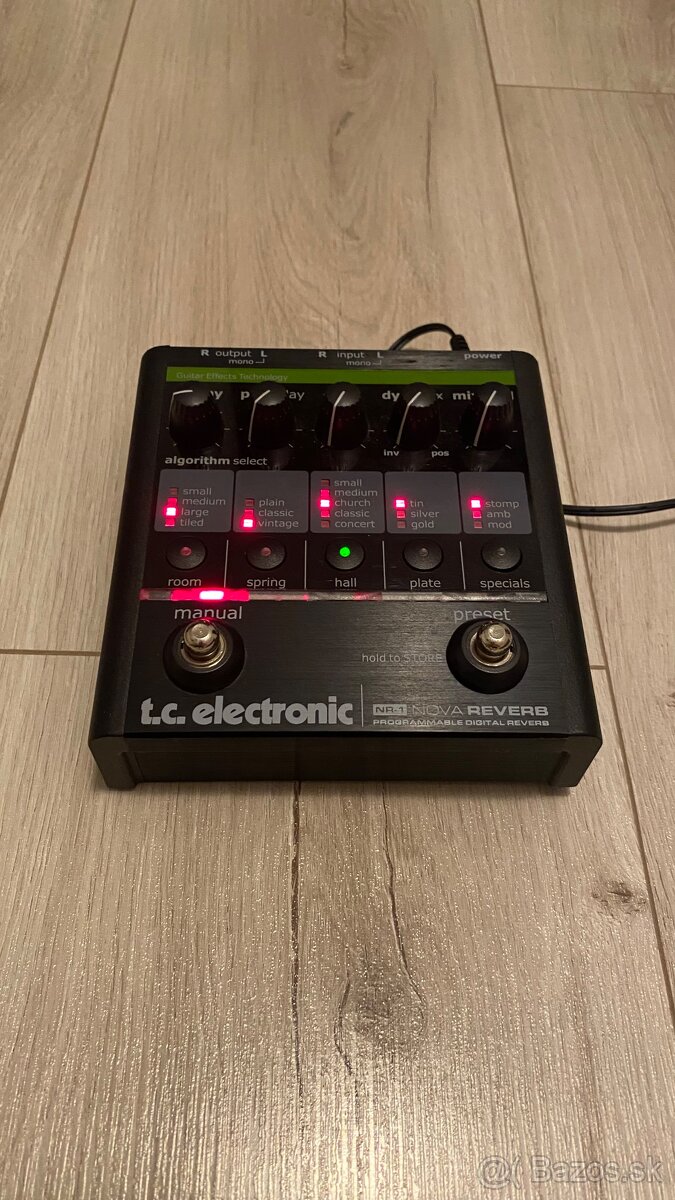 Digitálny efekt predaj TC Electronic NR-1 Nova Reverb