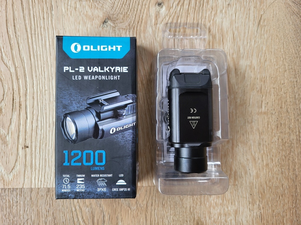 Olight PL-2 Valkyrie Pistolová podvěsná svítilna 1200 lm