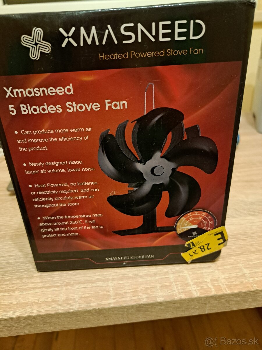 Krbový ventilátor XMASNEED 602G