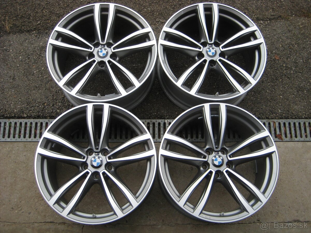 Nové 4ks 19"orig.BMW 5r. G30 G31 6r GT G32 7r G11 8,5J ET25