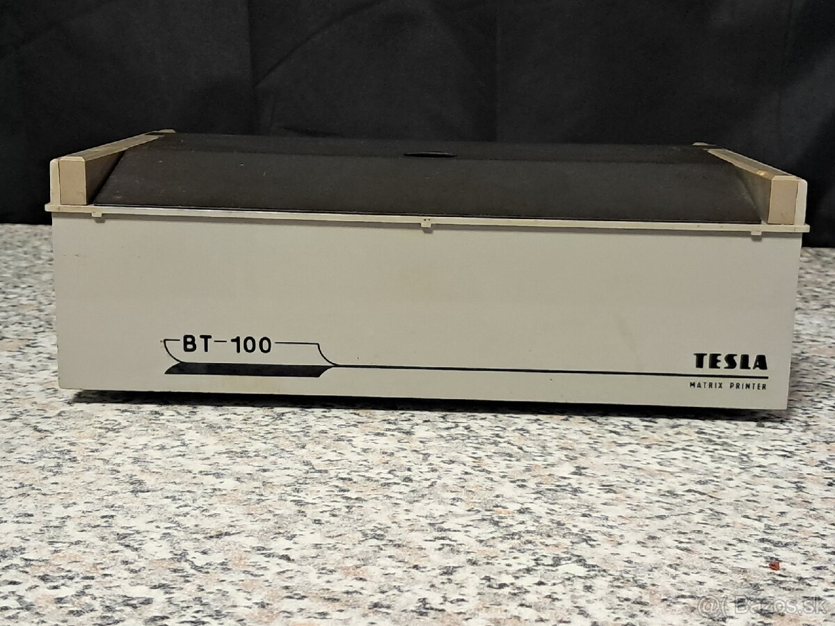 MATRIX PRINTER / Historická tlačiareň TESLA BT100