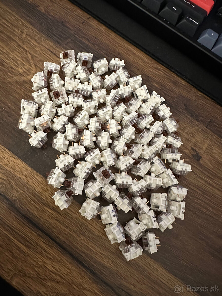 Gateron G Pro Brown mechanicke switche 87ks