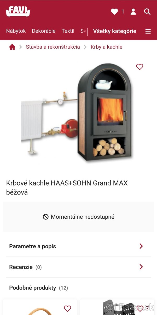 Krb s vymenikom GRAND MAX HASS+SOHN