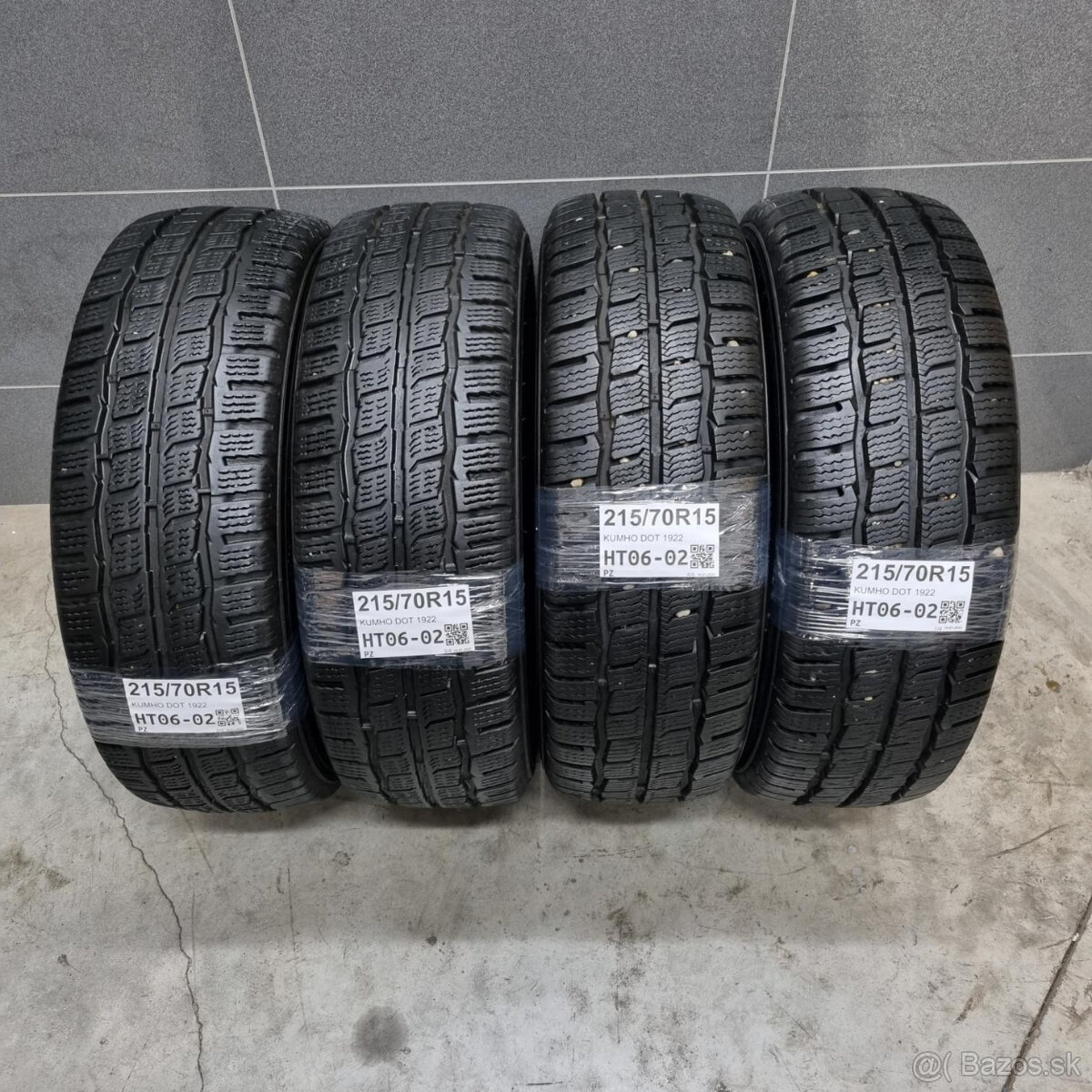 Zimné pneumatiky 215/70 R15C KUMHO DOT1922