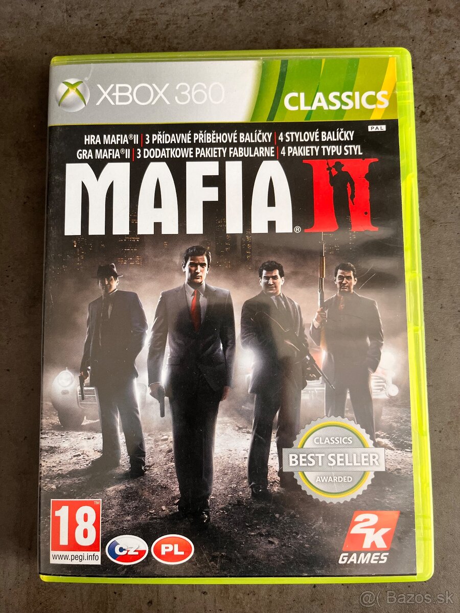 Mafia 2 CZ DABING xbox 360