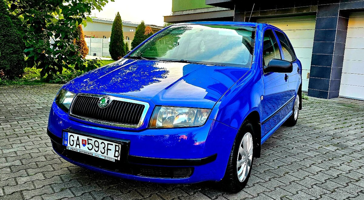 Škoda Fabia 1.2 Benzin Najazd:ORG 125.000 km.Rok 2004