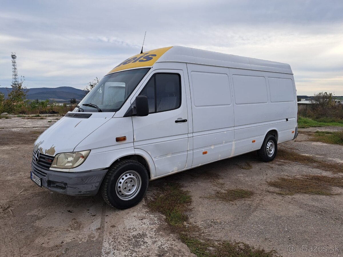 Mercedes Sprinter najdlhší, najvyšší 2,2 CDI