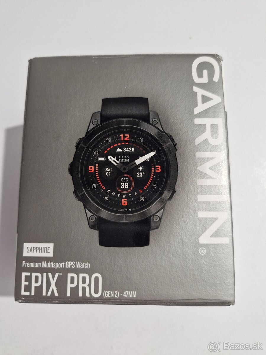 Predám GARMIN EPIX PRO gen2 SAPPHIRE 47mm