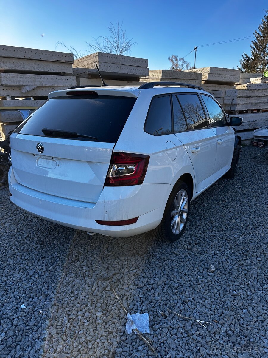 Rozpredam Škoda Fabia 3 Facelift 2019. 1.0 Tsi 81kw . Kod mo