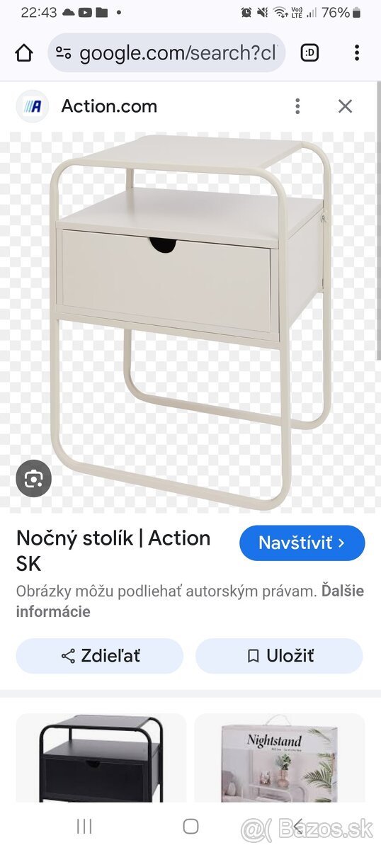 Predam novy nocny/prirucny stolik